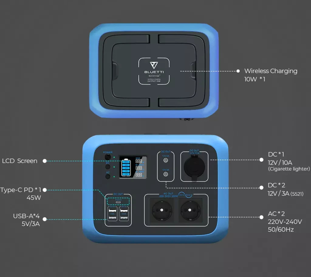 Портативная зарядная станция BLUETTI AC50S